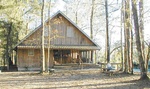 The lodge sits on Historical Long Bluff on the Satilla