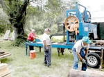 Sawing in St. George.